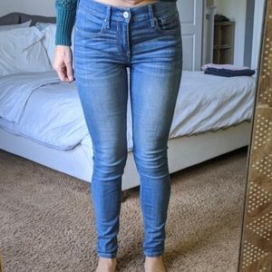 Express Stretch + Performance Mid Rise Jeans